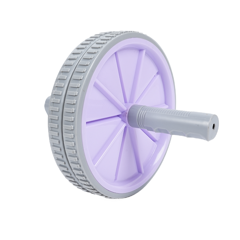 Rueda abdominal plana