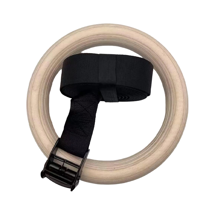 Anillos de entrenamiento de madera con correas<br />SF-107