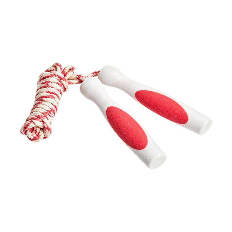 Cuerda para saltar de algodón con mango extendido<br />SF-54
