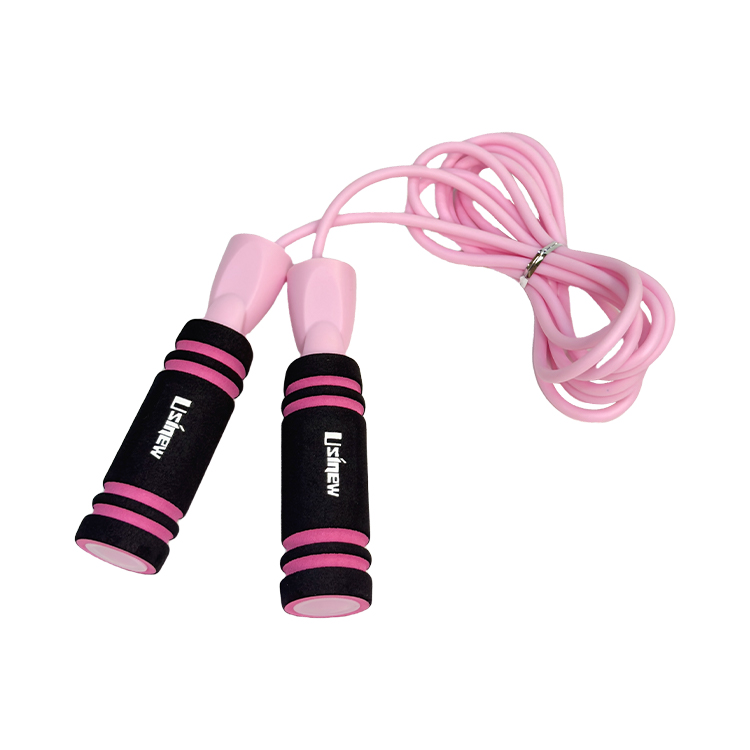Cuerda para saltar ponderada con mango irregular de espuma bicolor<br />SF-64