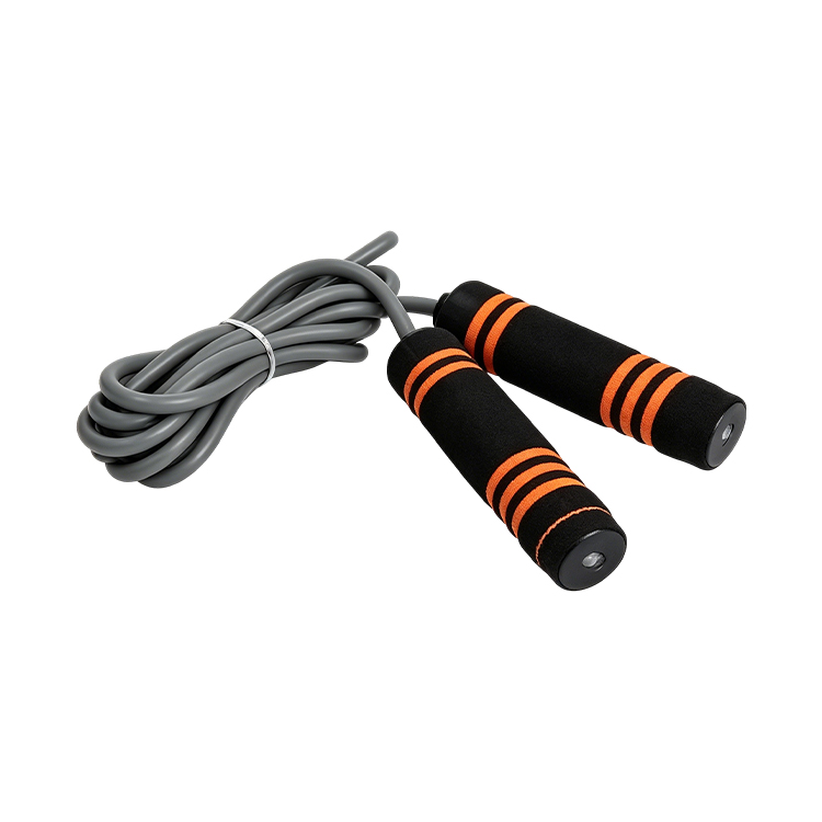 Cuerda para saltar con mango de algodón y espuma bicolor<br />SF-65