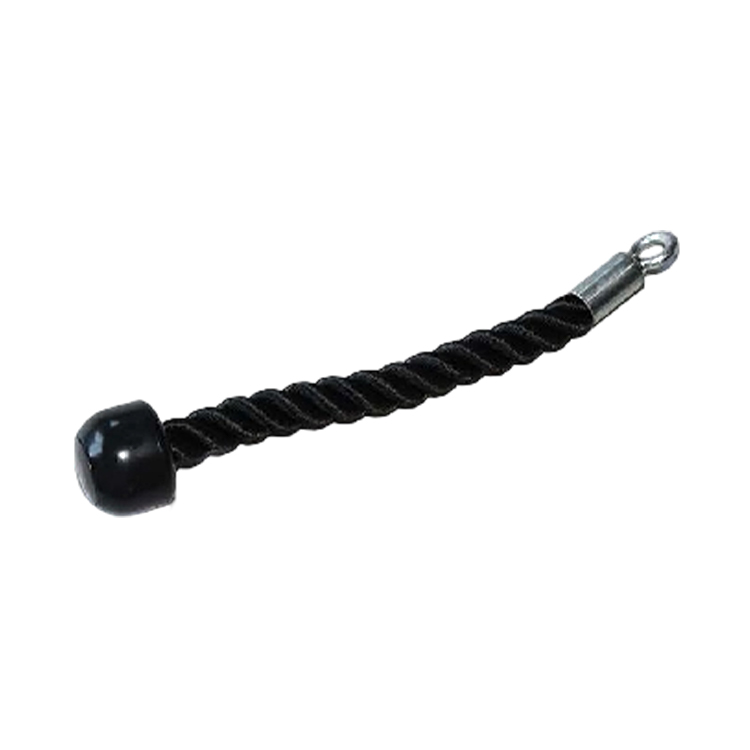 Cuerda de entrenamiento de triple extremo de nailon de doble hilo resistente