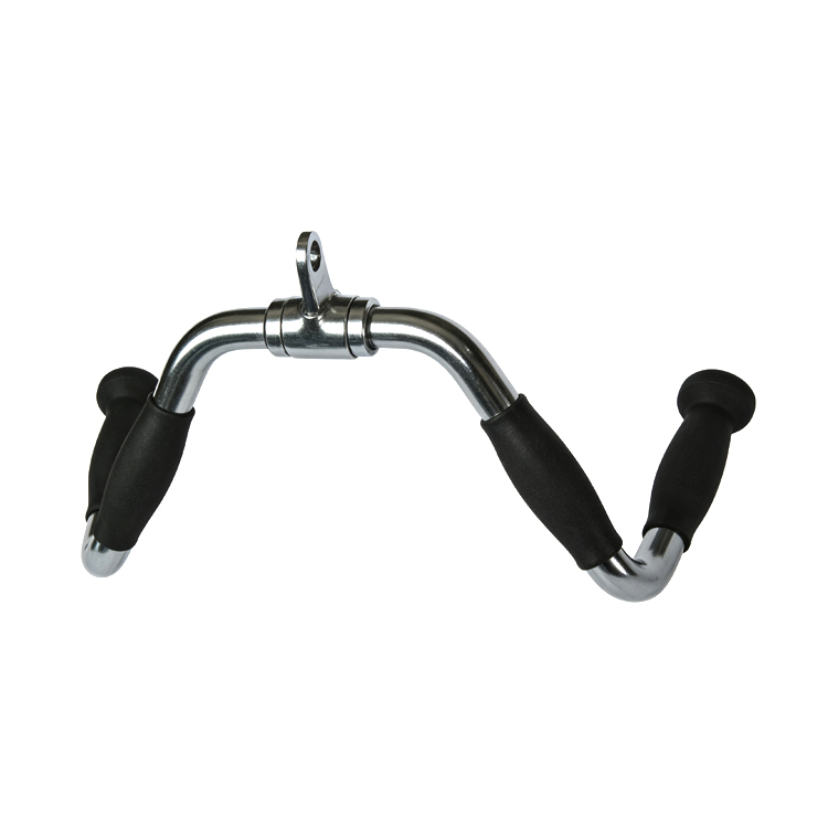 Mango desplegable curvado de doble agarre